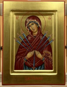 Богородица «Семистрельная» Образец 16 Губкин